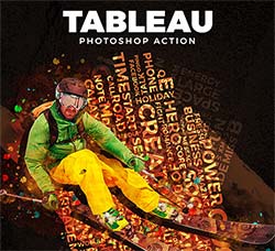 极品PS动作－人数相组：Tableau Action